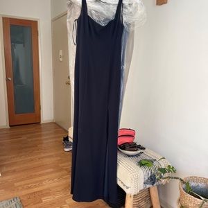 Bella Bridesmaid Dress Amsale, Navy